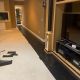 basement flooring job