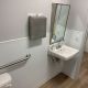 Commercial Bathroom Remodel n water restoration