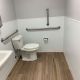 Commercial Bathroom Remodel n water restoration