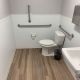 Commercial Bathroom Remodel n water restoration